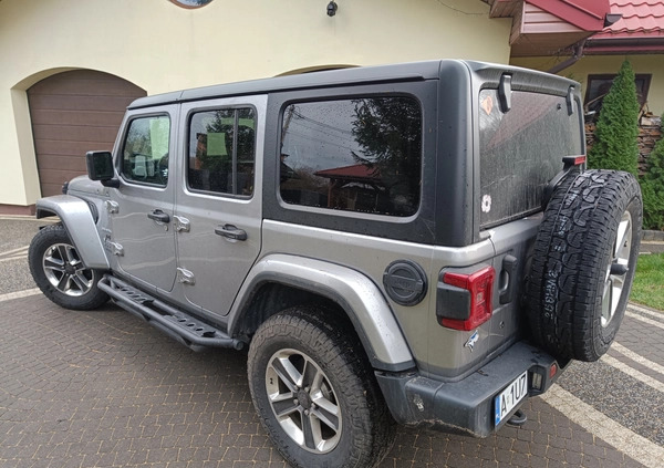 Jeep Wrangler cena 145000 przebieg: 122000, rok produkcji 2018 z Pleszew małe 154